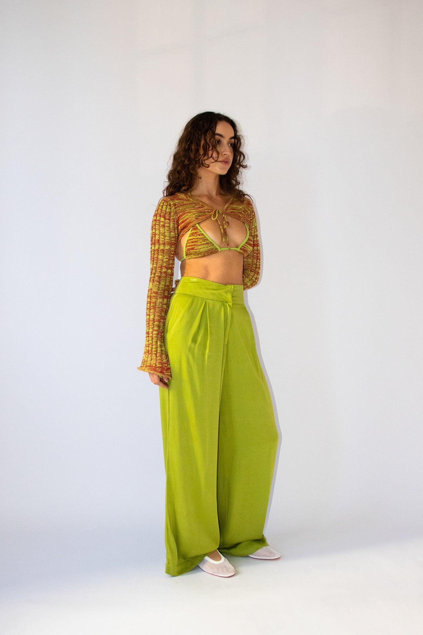 Bonita Knit Bolero ~ Pitaya