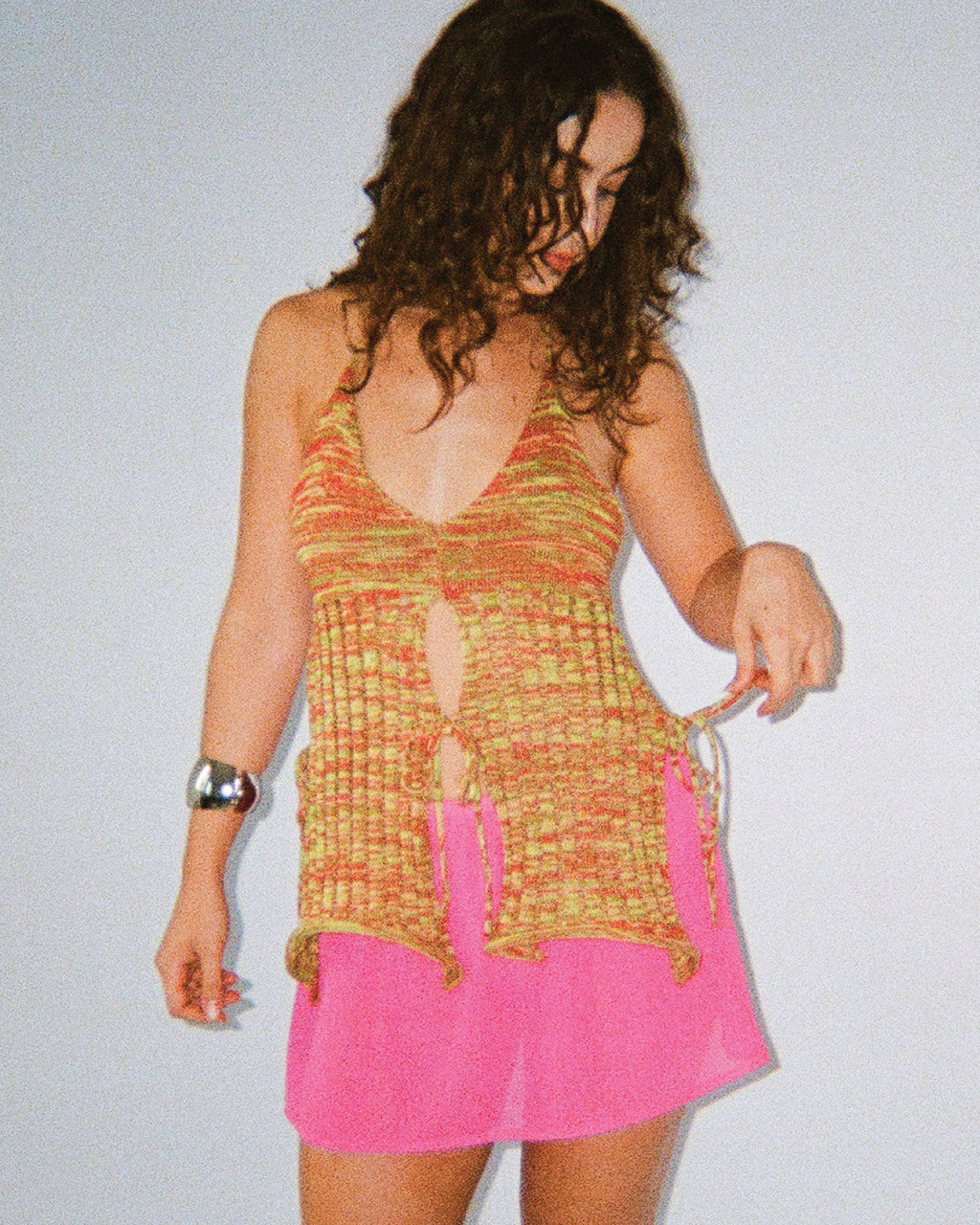 Penelope Knit Top | Pitaya