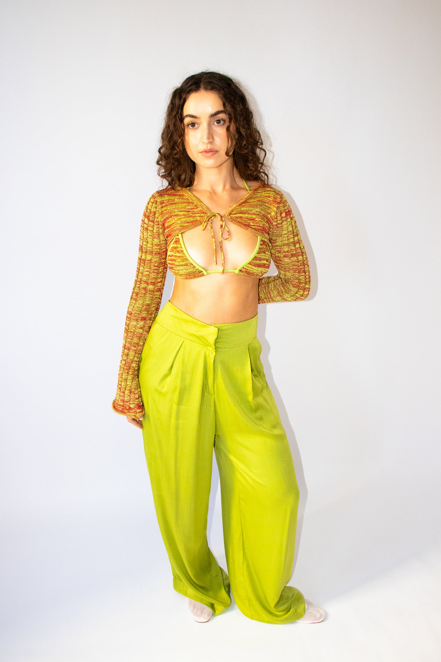 Bonita Knit Bolero ~ Pitaya