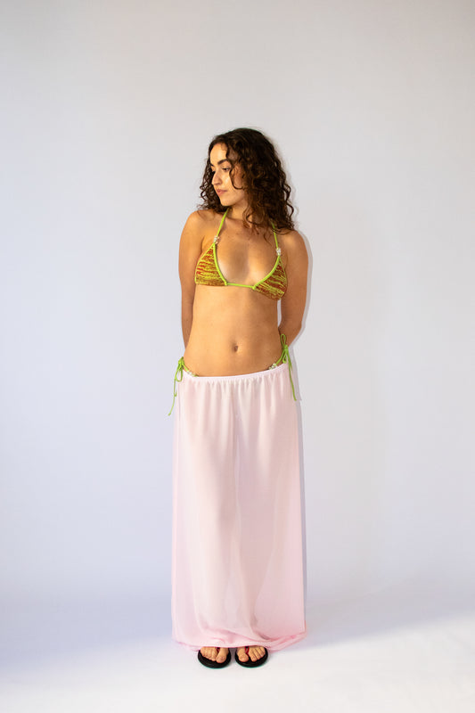 Josie Knit Bikini Top ~ Pitaya
