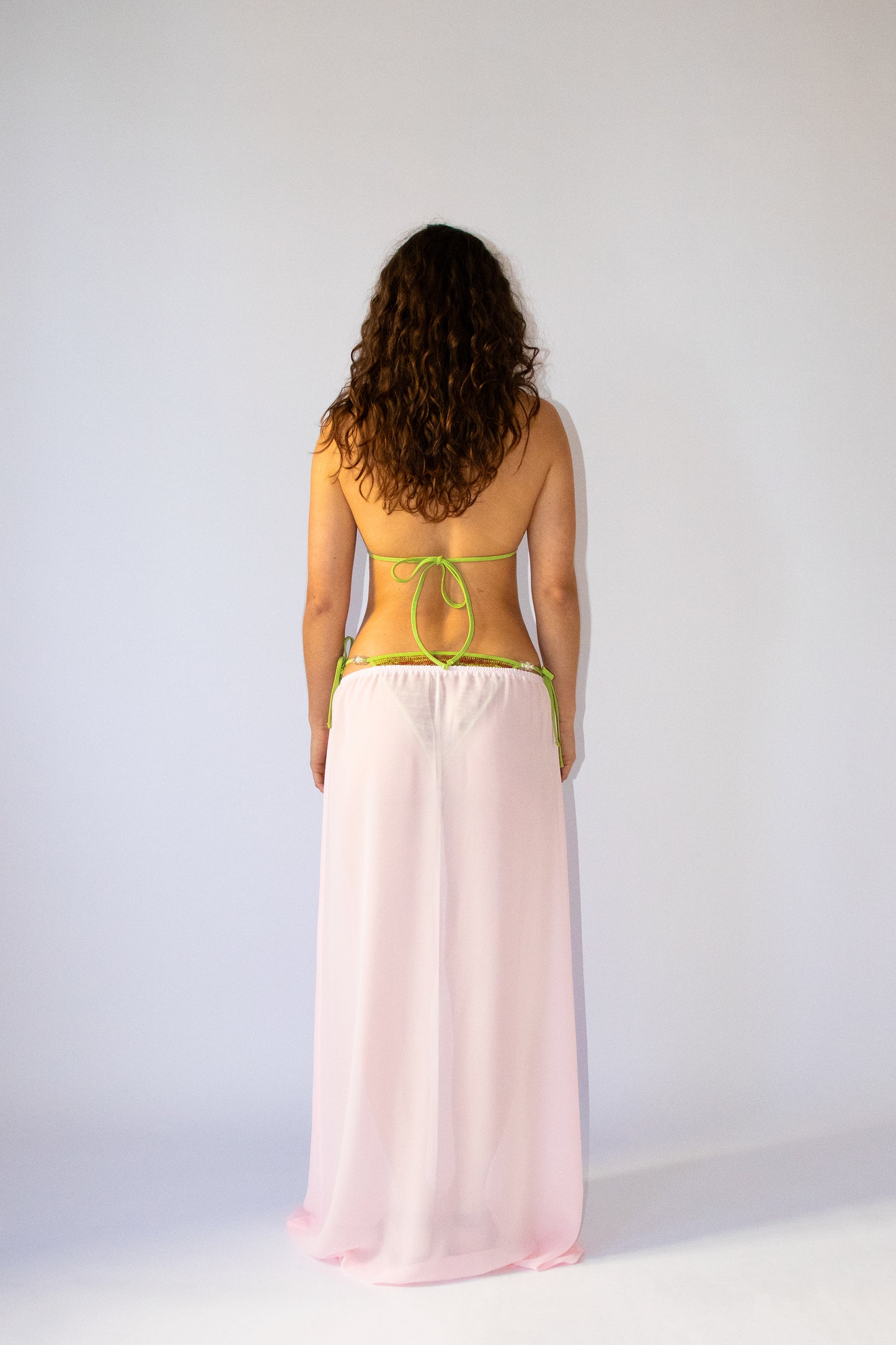 Josie Knit Bikini Top ~ Pitaya
