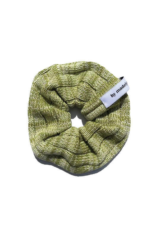 Emie Knit Scrunchie ~ Palm